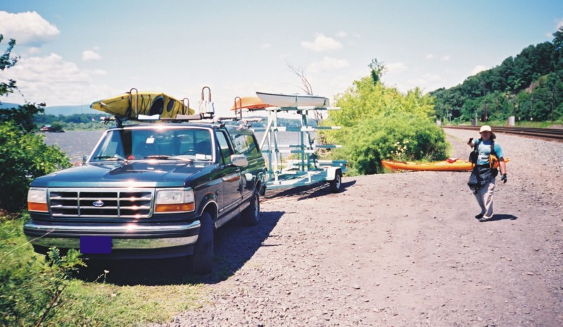 Some local tour company taking up all the prime parking!